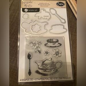 Sizzix Stamps & Dies 659056 NEW